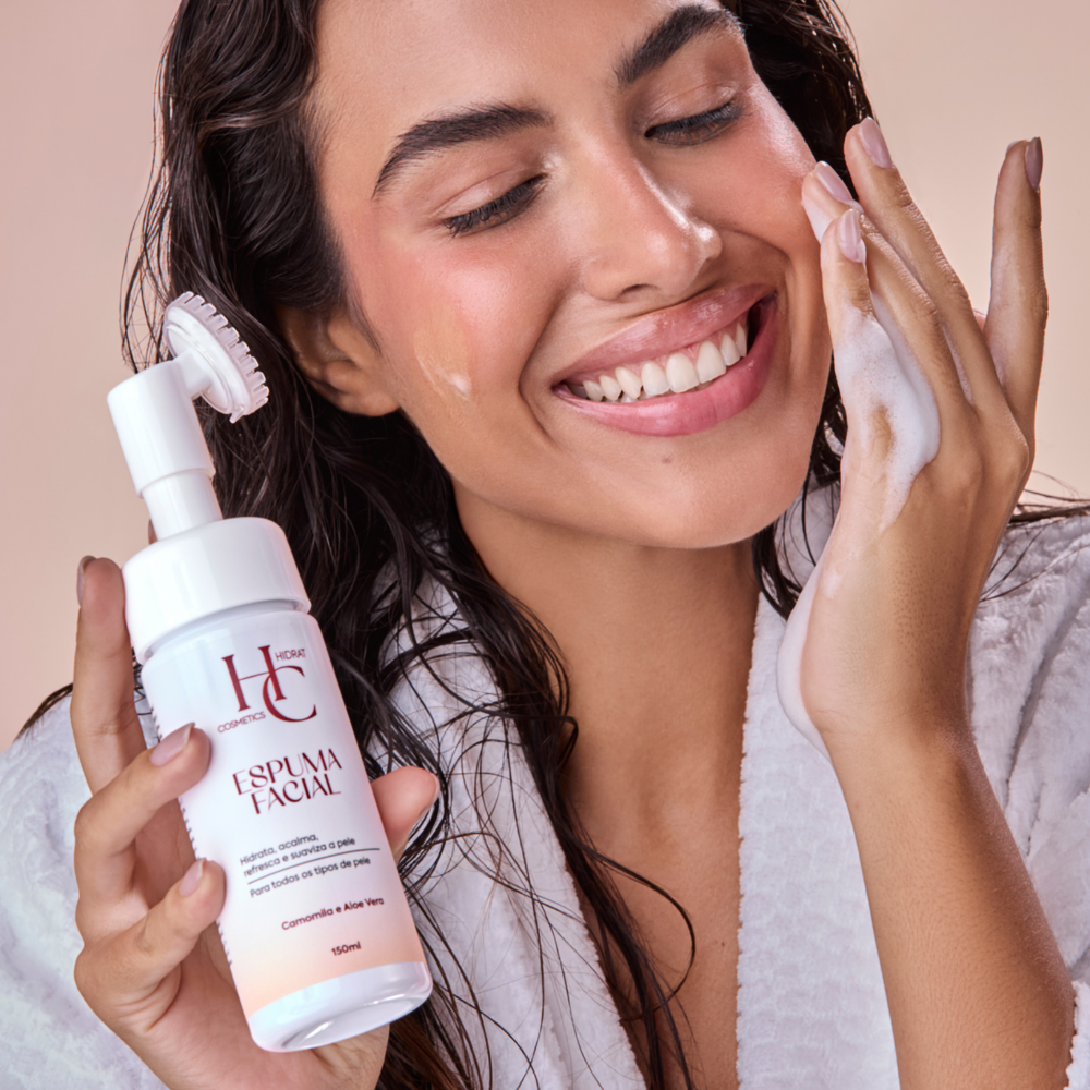 Espuma Facial de Limpeza Suave