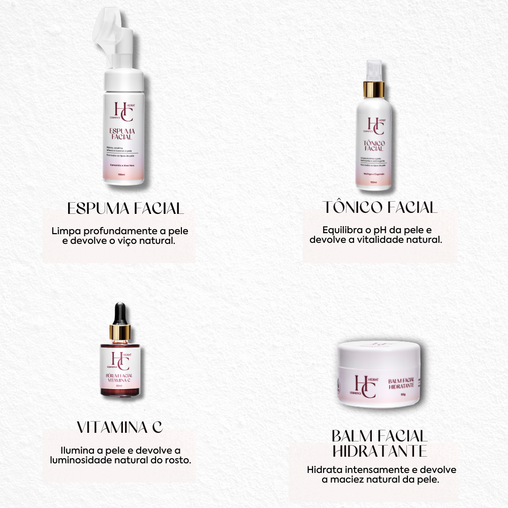 Kit Glow Luminosidade & Viço