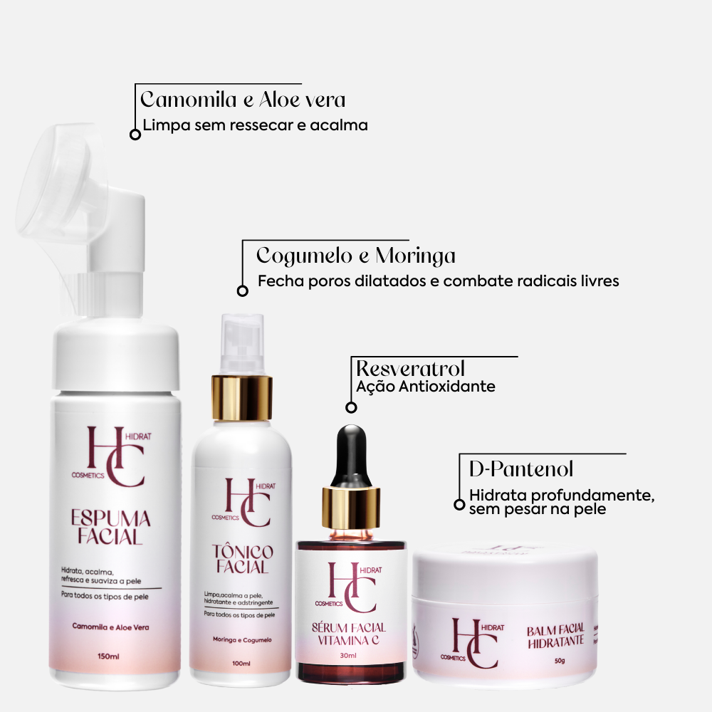 Kit Glow Luminosidade & Viço