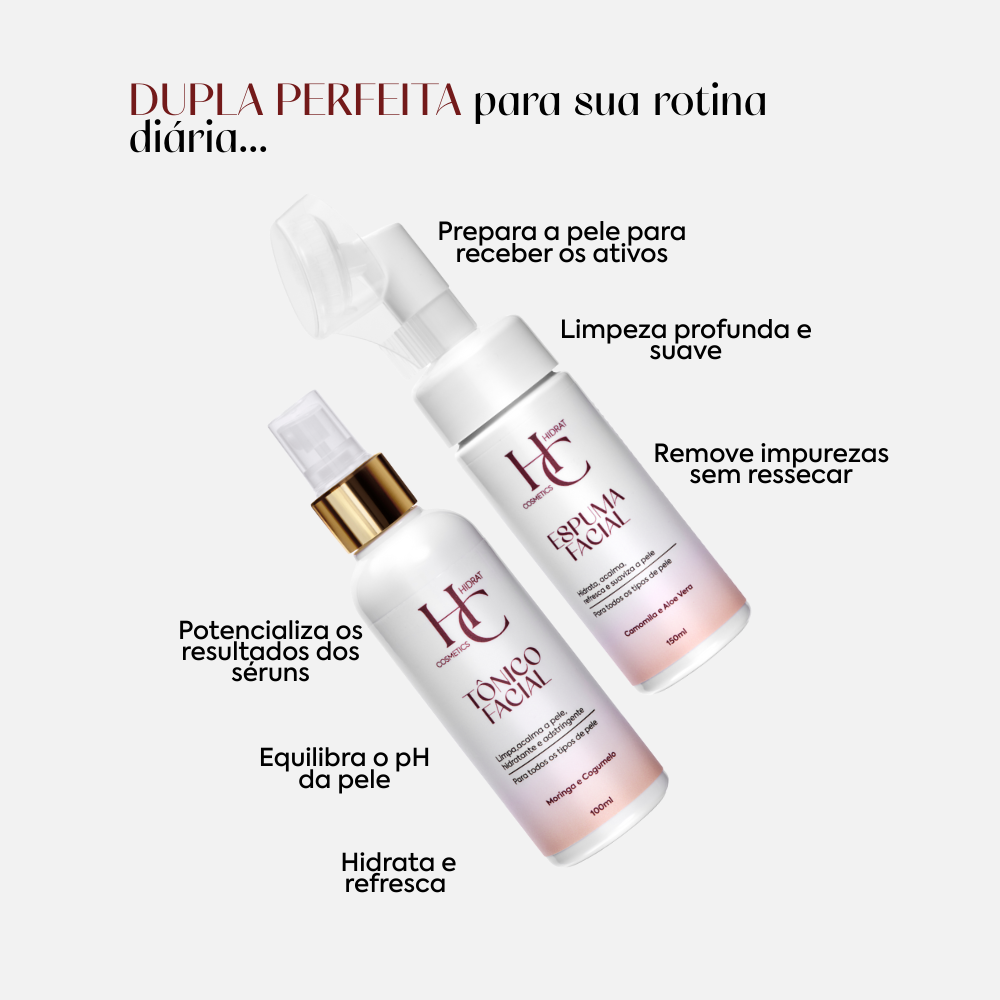 Kit Limpa e Renova – A Base da Sua Rotina Facial