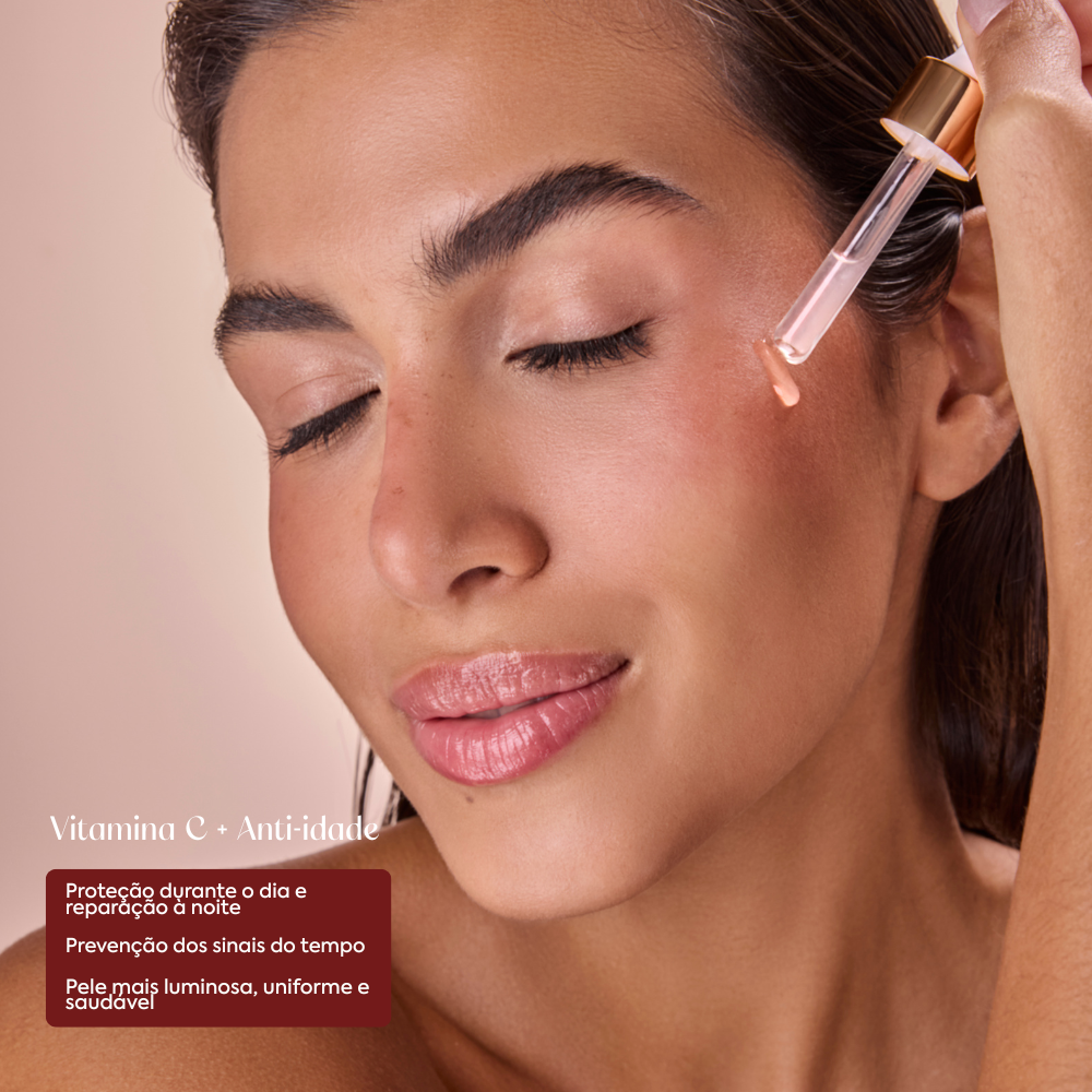 Kit Rejuvenescimento e Luminosidade – Vitamina C + Anti-idade